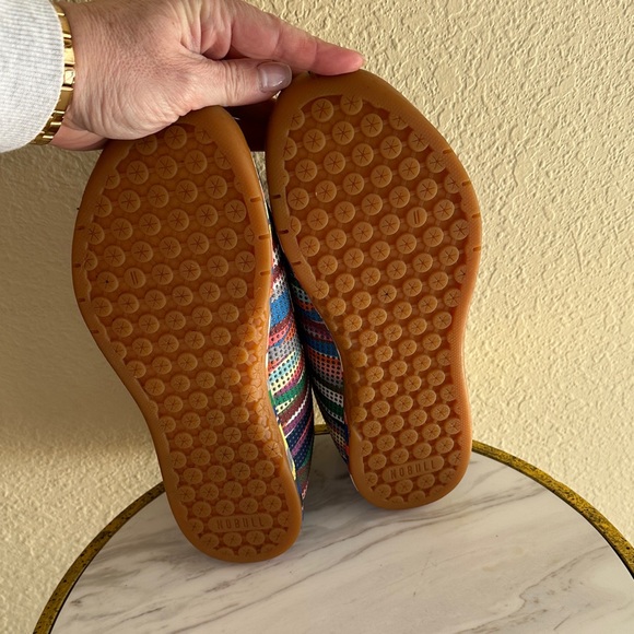 NOBULL Women’s Colorful Striped Low Top Training Sneakers - Picture 6 of 6